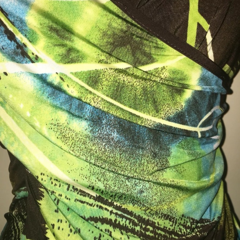 Sexy women’s plung top sz S - Picture 3 of 4